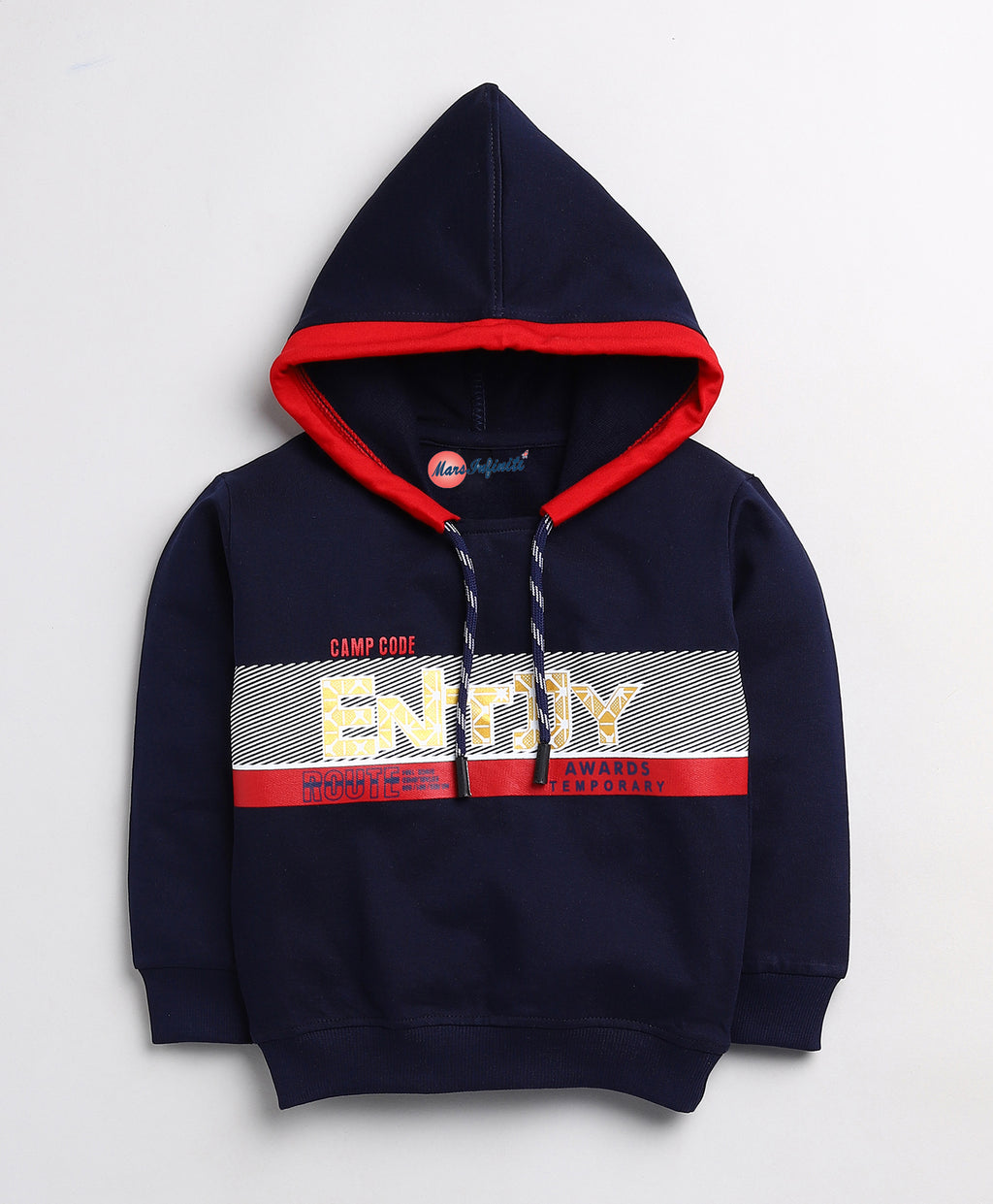 Mars Infiniti Boys & Girls Casual Sweatshirt Track Pants (Navy Blue)