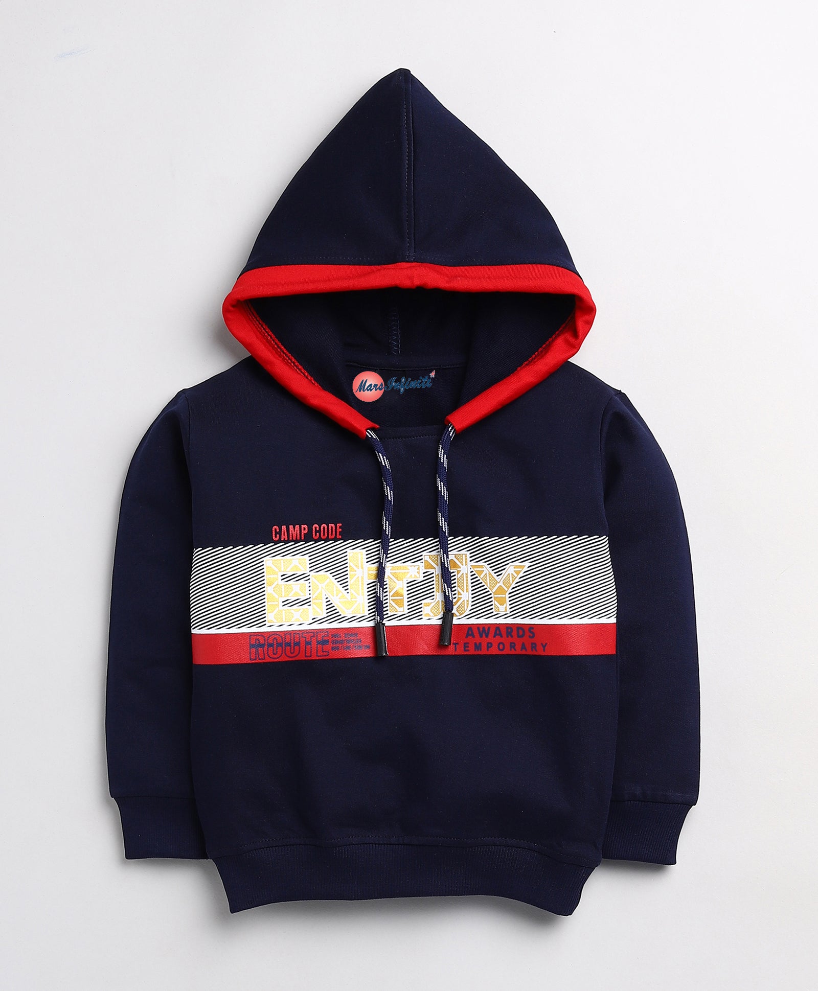 Mars Infiniti Boys & Girls Casual Sweatshirt Track Pants (Navy Blue)