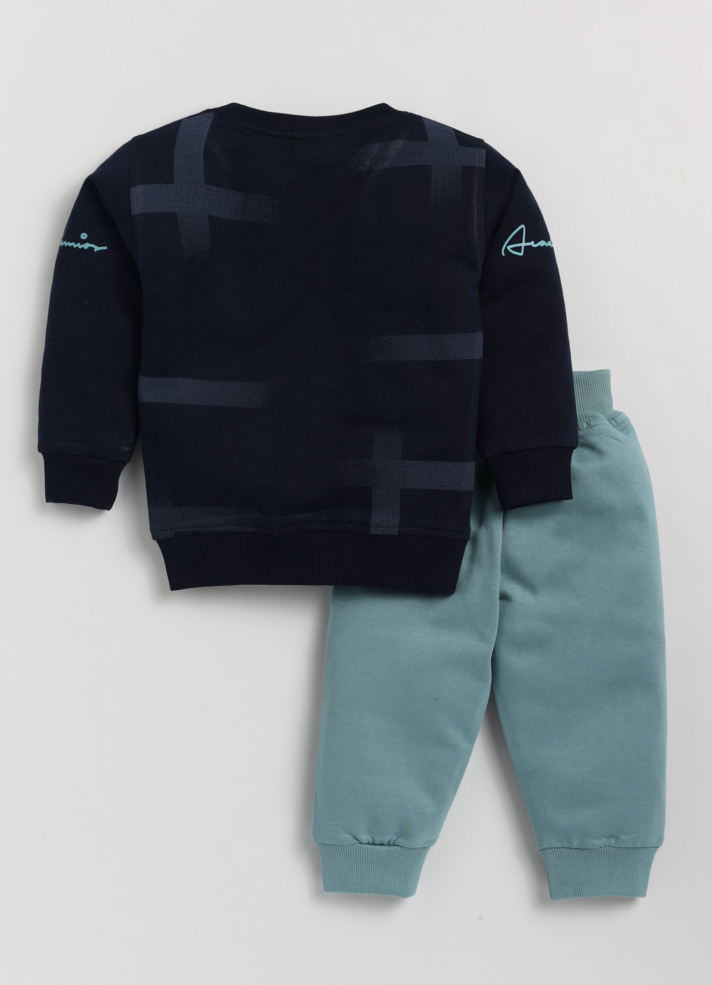 Mars Infiniti Boys & Girls Casual Sweatshirt Track Pants (Navy Blue)
