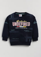 Mars Infiniti Boys & Girls Casual Sweatshirt Track Pants (Navy Blue)