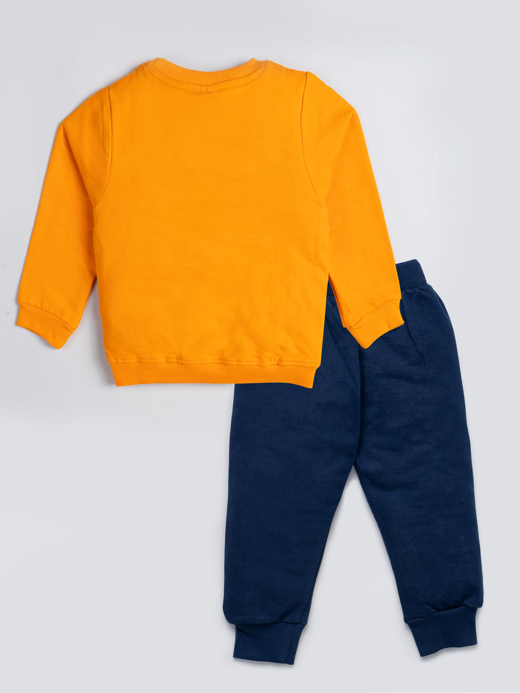 Mars Infiniti Boys & Girls Casual Sweatshirt Track Pants (Orange)
