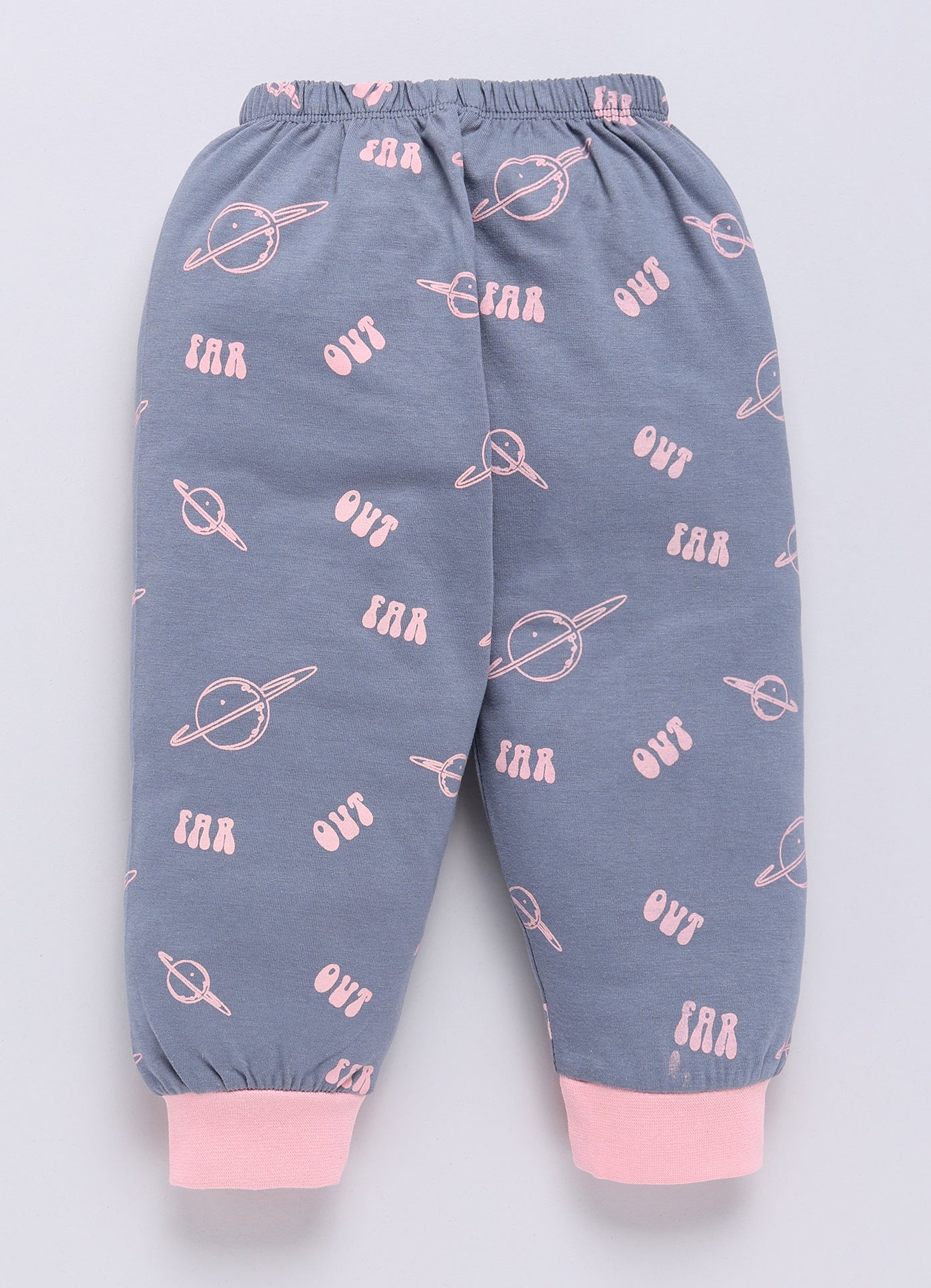 Mars Infiniti Boys Casual T-shirt Track Pants (Light Pink, Blue)