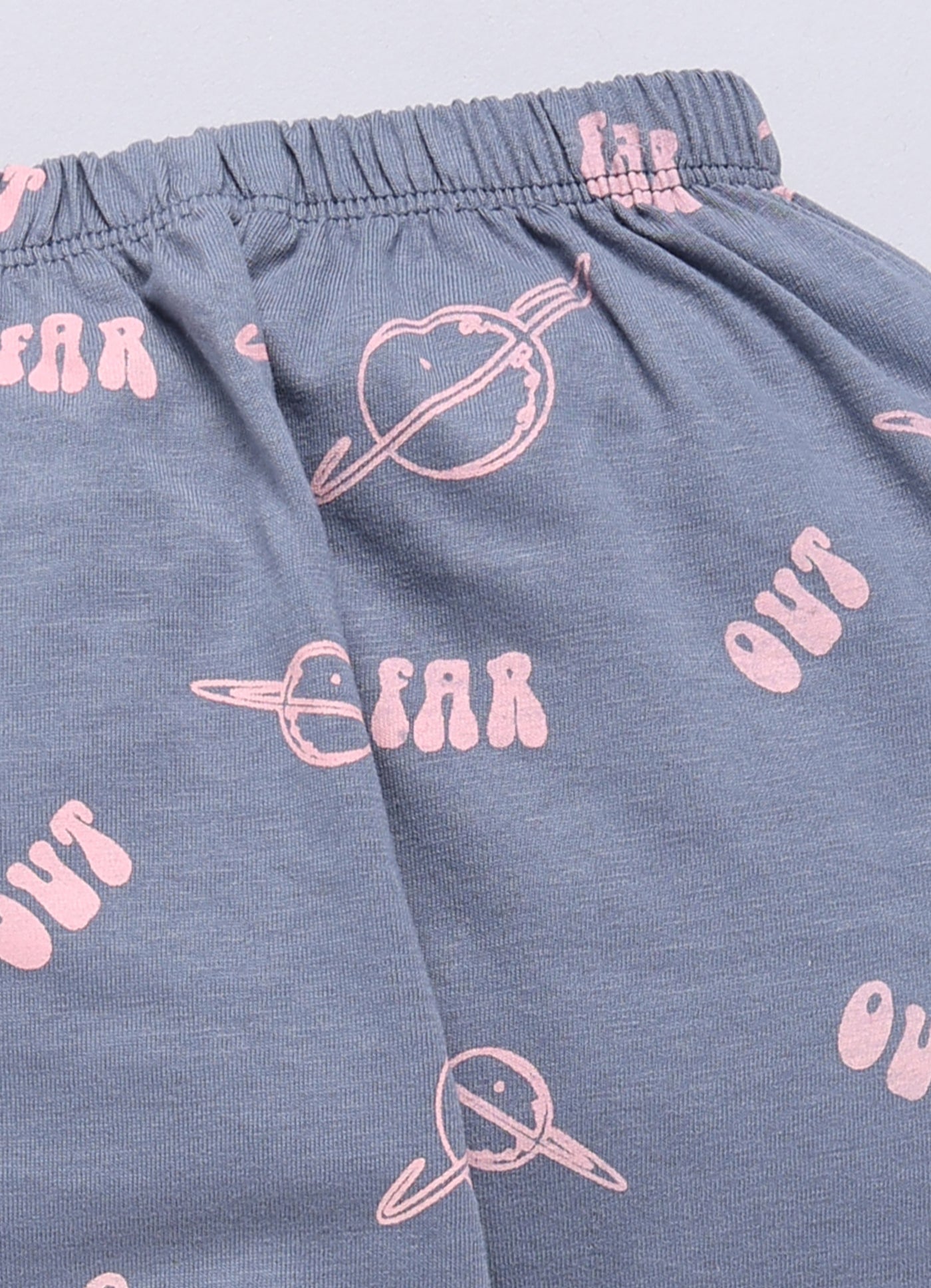 Mars Infiniti Boys Casual T-shirt Track Pants (Light Pink, Blue)