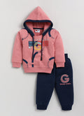 Mars Infiniti Boys & Girls Casual Sweatshirt Track Pants (Wine)