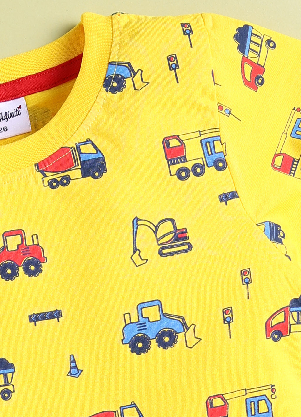 Mars Infiniti Boys Printed Pure Cotton Regular T Shirt - Pack of 2